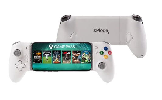 XPlode Type-C Mobile Gaming Controller for Android and iPhone 15/16 Series (USB-C) - Suitable for Cloud Gaming Call Of Duty PUBG Fortnite - Support Xbox Game Pass Playstation - Phone Controller